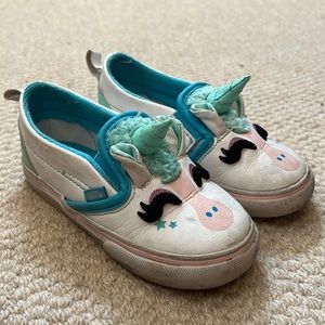 Vans Slip On V Uni unicorn sneakers